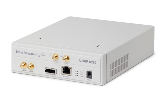 美國(guó)NI USRP N200 套件（USRP N200、2 根 SMA 隔板射頻電纜、以太網(wǎng)電纜、電源）