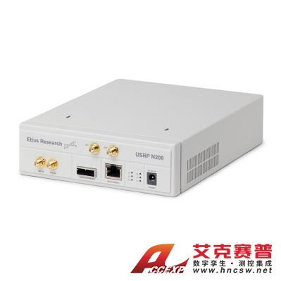 美國NI USRP N200 套件（USRP N200、2 根 SMA 隔板射頻電纜、以太網(wǎng)電纜、電源）