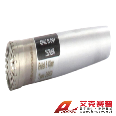 HBK 4942-B-001型  帶2669-B型前置放大器的?英寸擴(kuò)散場(chǎng)傳聲器，6.3 Hz 至 16 kHz，預(yù)極化