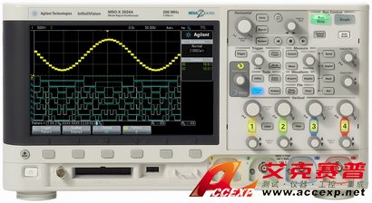 Agilent DSOX2024A示波器(200MHz、4通道)