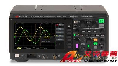 keysight是德 DSOX1202G 示波器：70/100/200 MHz，2 個模擬通道